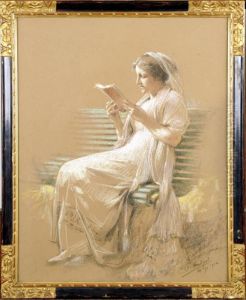La Liseuse by Jacques, Jakob Madiol
