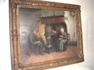 Au Coin Du Feu by Jacques, Jakob Madiol