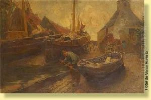 Chantier Naval A Durergan by Jacques, Jakob Madiol