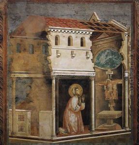 Legend of St Francis- 4. Miracle of the Crucifix 1297-99