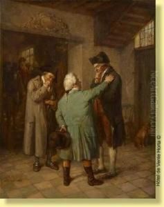Le Conseiller Et Le Priseur by Jean-Baptiste Madou