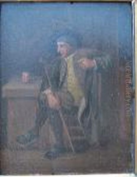 Zittende Man. - view 1