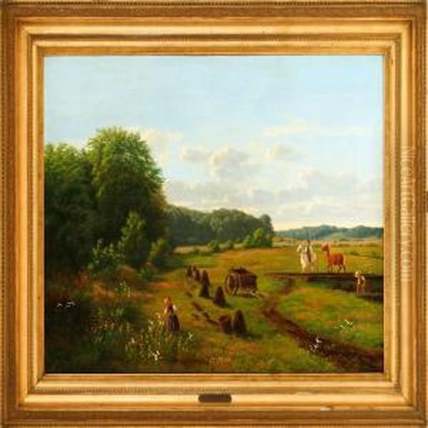 A Girl In The Meadow - view 1