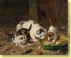 Le Repas Des Chatons