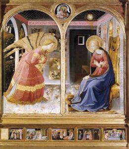 Annunciation 5 by Giotto Di Bondone