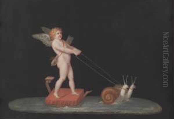 Cupid Drawn By Snails - view 1