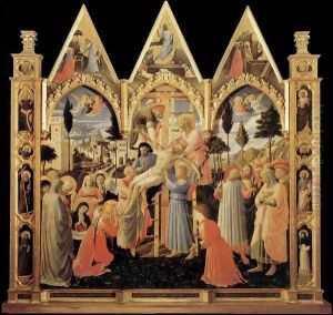 Deposition from the Cross (Pala di Santa Trinità) by Giotto Di Bondone