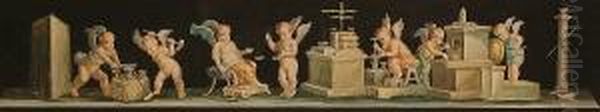 Putti As Artisans - view 1