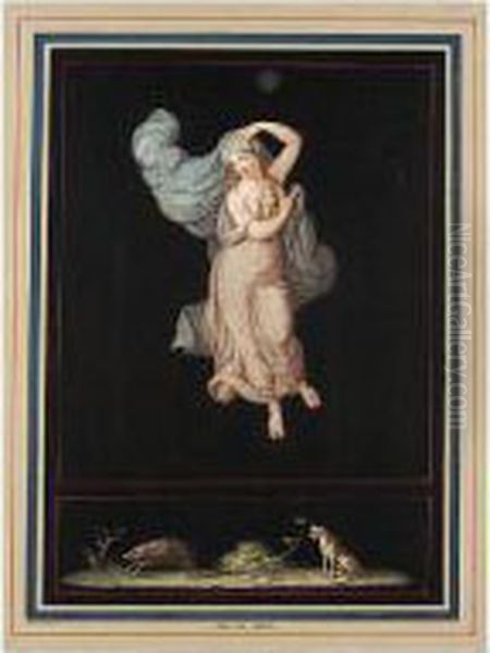 The Six Hours Of The Night, After Raphael - view 1