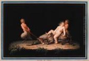 The Triumph Of Silenus by Michaelangelo Maestri