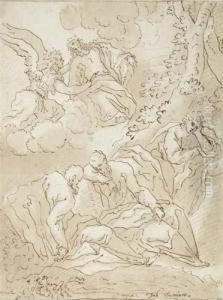 Christ On The Mount Of Olives