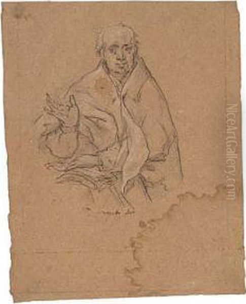Study Of A Cleric - view 1
