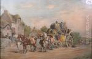 The Bristol To London Coach by John Charles Maggs