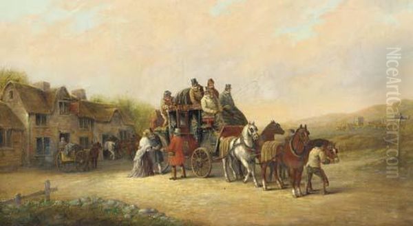 The Chester Coach Outside The George Inn - view 1