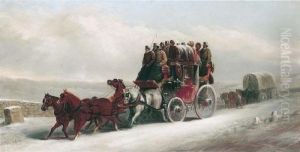 The London To Brighton Mail by John Charles Maggs