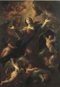 Assunzione Della Vergine by Stefano Magnasco