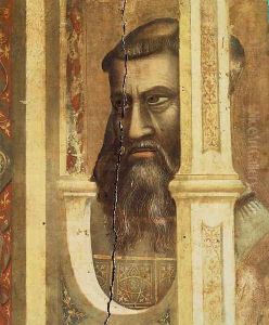 Ognissanti Madonna [detail: 1] (or Madonna in Maestà)