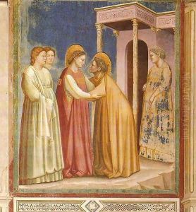 Scrovegni 17 by Giotto Di Bondone
