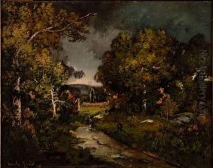 La Foret Avant L'orage by Camille Magnus