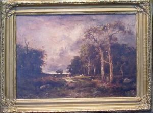 Figure In A Wooded Landscape Figure In A Wooded Landscape