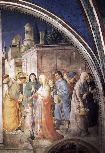 St Stephen Distributing Alms - view 1