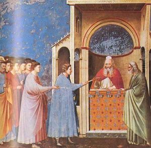 Scrovegni 10 by Giotto Di Bondone
