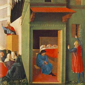 The Story of St Nicholas, Giving Dowry to Three Poor Girls by Giotto Di Bondone