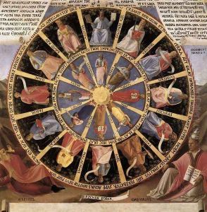 The Vision of Ezekiel by Giotto Di Bondone