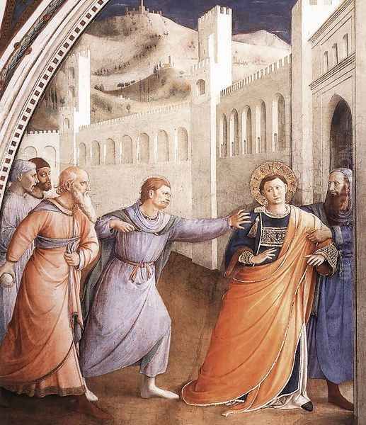 St Stephen Being Led to his Martyrdom - view 1