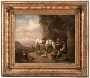 Rast Eines Reiters by Edmund Mahlknecht