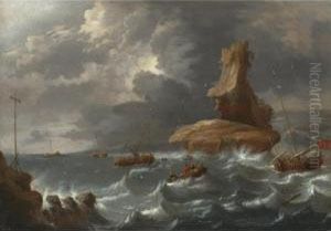 A Seascape With A Seascape With