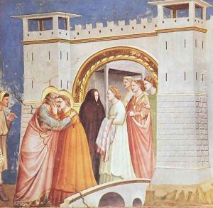 Scrovegni 7 by Giotto Di Bondone