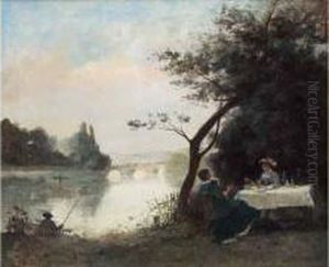 < Guinguette Au Bord De L'eau >. < Guinguette Au Bord De L'eau >.
