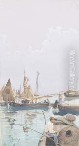 Venezia, Barche E Pescatori - view 1
