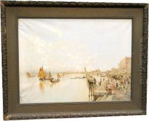 A View Of The Venetian Lagoon From Riva Degli Schiavoni