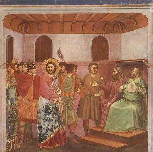 Scrovegni 33 by Giotto Di Bondone