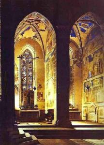 Peruzzi And Bardi Chapels by Giotto Di Bondone