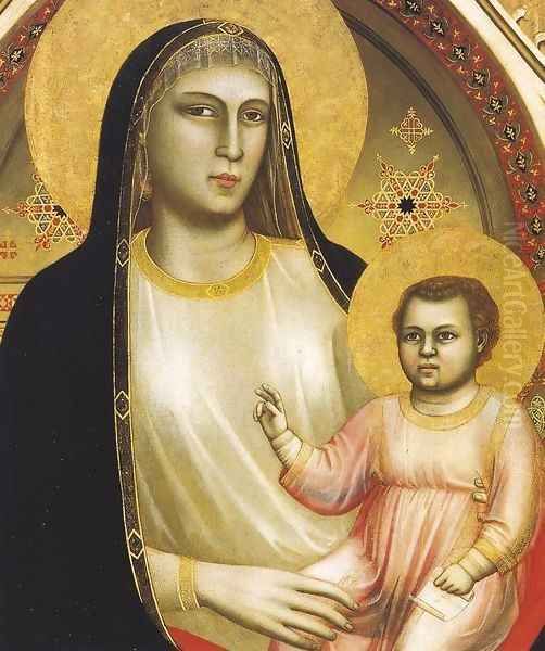 Ognissanti Madonna (detail) - view 1
