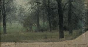 Kensington Gardens, Evening by Paul Fordyce Maitland