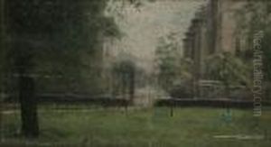 The Bayswater Road From Kensington Gardens