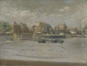Cheyne Walk West, Afternoon by Paul Fordyce Maitland