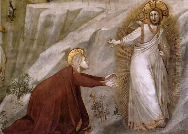 Scenes from the Life of Mary Magdalene Noli me tangere (detail) - view 1