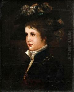 Halbportrait Einer Dame by Hans Makart