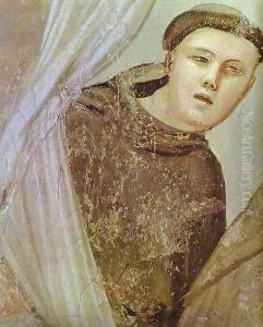 The Apparition To Brother Augustin And The Bishop Detail 1320s