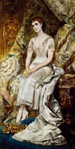 Portrat Der Bianca Freiin Von Teschenberg by Hans Makart