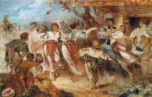 Festa In Campagna by Hans Makart