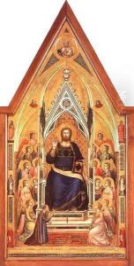 The Stefaneschi Triptych Christ Enthroned