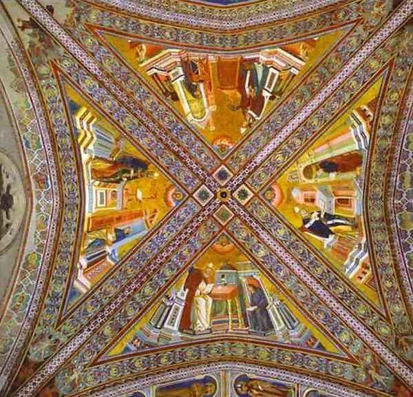 Vault Of The Doctors Of The Church 1290-1295 - view 1