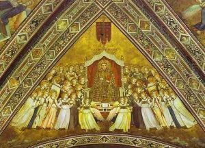 St Francis In Glory 1316-19