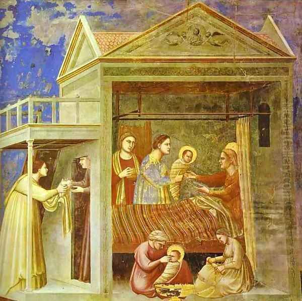 The Birth Of Mary 1304-1306 - view 1